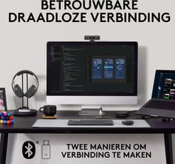 Logitech Zone Vibe - Draadloze Koptelefoon - Bluetooth - Grafiet — thumbnail 5