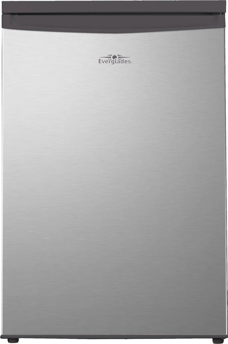 Everglades EVTT1020 - Tafel Model Koelkast - Inox Look - 120 Liter - E Klasse - 5 Jaar Garantie — afbeelding 1