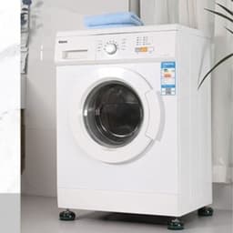 Wasmachine Verhoger - Wasdroger - Koelkast Verhoger - Met Wielen - Ombouw - 4 Stuks - Groen — thumbnail 4
