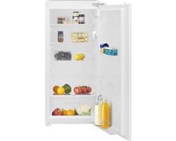 Inventum IKK1222D 122 cm energiezuinige inbouw koeler - Zeer stil - Koelkast 193 liter - Vershoudlade - Superkoelen - Vakantiestand - Deuralarm - Led-verlichting - Deur op deur - Wit — afbeelding 1