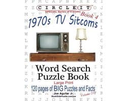 Circle It, 1970s Sitcoms Facts, Book 4, Word Search, Puzzle Book