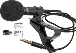 Professionele Clip-On Smartphone Microfoon - iPhone - Android - Windowsphone - Laptop - PC — thumbnail 1
