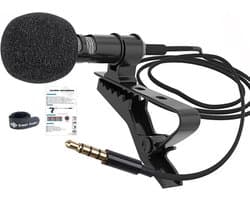 Professionele Clip-On Smartphone Microfoon - iPhone - Android - Windowsphone - Laptop - PC