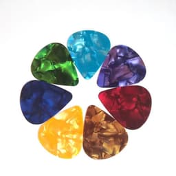 Gitaar Plectrum Celluloid 0.5 MM-20 stuks — thumbnail 2