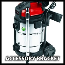 Einhell Elektrische Nat-/Droogzuiger TE-VC 2230 SA - 1150 W - 220 mbar - 30 L - ECO-technologie - Luchttekortregelaar - Incl. Combimondstuk tapijt / gladde vloer - 3 m slang - Telescopische buis — thumbnail 10