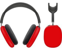 KELERINO. Siliconen Cover Case geschikt voor Airpods Max - Rood