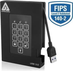 Apricorn Padlock Fortress - FIPS validated, 1TB USB 3.0 — thumbnail 6