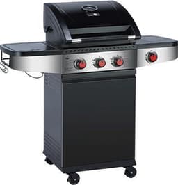 El Fuego Houston 3.1 - Gasbarbecue - Gas bbq - 3 branders - 1 zijbrander - Kleur zwart - Grilloppervlak 42x48 cm — thumbnail 3