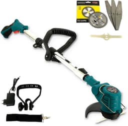 Boxer Grasmaaier - 24 V Accu Grastrimmer - Incl. Zaagmes en 2x Accu — thumbnail 3