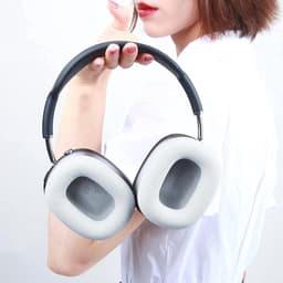 Mix Media koptelefoon oorkussens geschikt voor Apple Airpods Max wit — thumbnail 5