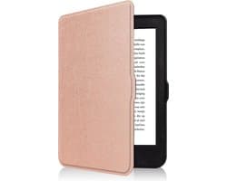 Hoes Geschikt voor Kobo Nia - E-reader Hoesje Bescherm Hoesje Case Sleep Cover - Hoes Geschikt voor Kobo Nia Hoesje - Rosé Goud