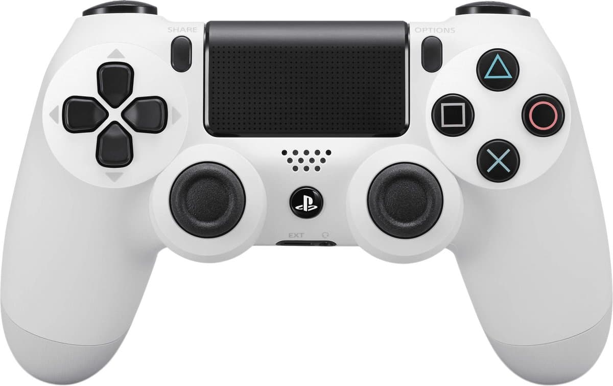 Sony Dual Shock 4 Controller V2 - PS4 - Wit — afbeelding 1