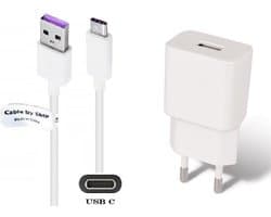 OneOne 2A lader + 1,0m standaard USB C kabel. Universele oplader adapter past op Boox (ONYX) eReader Darwin 8 / 9, Edison, Faust 3, Kon-Tiki 2, Lomonosov, Volta 3, MAX Lumi 2