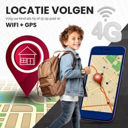VUBIO 4G Kinder Smartwatch D1 - Incl. SIM - Whatsapp - GPS - WIFI — thumbnail 3