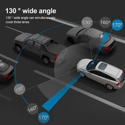 Dashcam - Auto Dashcam 2K - Met Wifi en Bluetooth - Motion Detection - Voice Assist - Nachtzicht - Crash Detection - Parkeerbewakingssensor — thumbnail 2