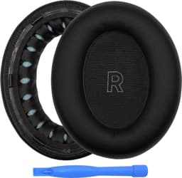 MMOBIEL Vervangende Oorkussens Geschikt voor Bose QuietComfort Ultra Wireless Noise Cancelling Hoofdtelefoons – Memory Foam en Protein PU Koptelefoon Oorkussens - Noise Isolation Earpads – Zwart — thumbnail 1
