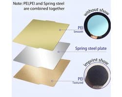 Blad voor Bambu Lab X1/P1P/P1S bouwplaat
