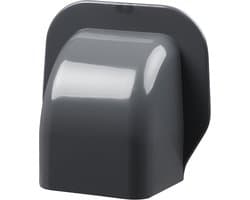 Evolar Airco Muurafdekkap - Donker Antraciet - 90 x 65 MM