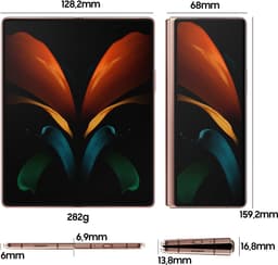 Samsung Galaxy Z Fold 2 5G - 256GB - Mystic Bronze — thumbnail 10