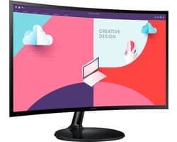 Samsung LS24C364EAUXEN - Curved Full HD Monitor - 75hz - FreeSync - 24 inch — afbeelding 1