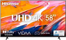 Hisense 58A6K - 58 inch - 4K LED Smart TV - Game Mode Plus - Airplay2 — thumbnail 1