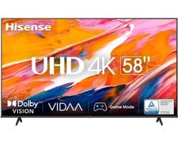 Hisense 58A6K - 58 inch - 4K LED Smart TV - Game Mode Plus - Airplay2