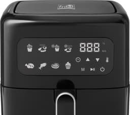 FRITEL Airfryer SnackTastic® 4303 – Compacte Airfryer / Heteluchtfriteuse 2,8L – 1200W – Voor 1-2 Personen – Digitaal Touchscreen – 8 Programma’s – Vaatwasserbestendig – PFAS-vrij – Zwart — thumbnail 3