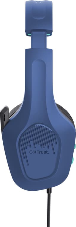 Trust GXT 415B Zirox - Bedrade Gaming Headset - voor PC, PS4, PS5, Xbox & Switch - Stereo - Blauw — thumbnail 5