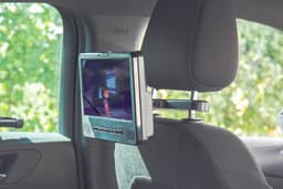 Caliber Draagbare DVD Spelers met Dvd-bracket - 9 Inch Scherm - Dvd speler auto 2 schermen - Werken ook los van elkaar - Oplaadbaar (mpd298-set) — thumbnail 5