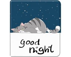 Hoesje Geschikt voor Kobo Libra Colour Hoes Book Case - eReader Hoes Geschikt voor Kobo Libra Colour Hoesje Book Cover - Kat