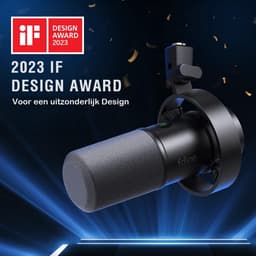 FIFINE - K688 - USB / XLR - Dynamische Microfoon - Streaming - Podcasting - Gaming - Geschikt voor PS4 / PS5 / PC - Zwart — thumbnail 4