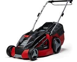 Einhell Accu Grasmaaier GE-CM 43 Li M Kit - Power X-Change - 36 V/Li-ion - Maaibreedte 43 cm - Aanbevolen gazonoppervlakte: tot 600 m² - 63 L opvangbak - Maaihoogte: 25-75 mm - Incl. 2x 4.0Ah accu + 2x oplader