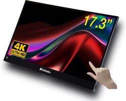 Verbatim - Portable Monitor Ultra HD 4K - 17.3”