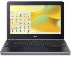 Acer Chromebook C723T-TCO-K7NP MediaTek MT8183 29,5 cm (11.6") Touchscreen HD 4 GB LPDDR4x-SDRAM 32 GB Flash Wi-Fi 6 (802.11ax) ChromeOS Zwart