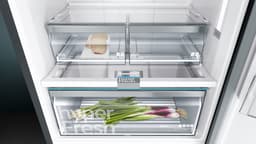Siemens iQ500 KG49NAXDP koel-vriescombinatie Vrijstaand 438 l D Zwart — thumbnail 8
