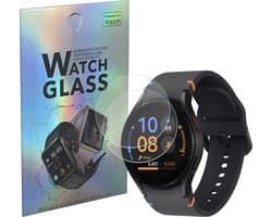 Screenprotector voor Samsung Galaxy Watch FE 40mm - 2 stuks Beschermglas Smartwatch van glas Transparante glazen schermbeschermfolie