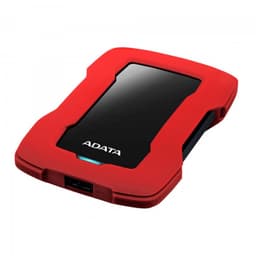 ADATA Durable Lite HD330 - Externe Harde Schijf - 1TB - 2.5 inch - USB 3.1 - Rood — thumbnail 2