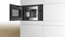 Bosch BFL554MB0 - Serie 6 - Inbouwmagnetron - 25 l - 900 W - Eenvoudig te reinigen: hydrolyse - Zwart — thumbnail 4