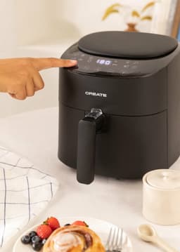 CREATE - Airfryer 3,5 L Vrijstaand 1300 W Zwart - AIR FRYER PRO COMPACT — thumbnail 19