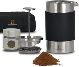 Draagbare Koffiemachine voor Reisgebruik - Compacte Mini Koffiezetter met Dubbelwandige Isolatie — thumbnail 3