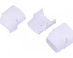 Evolar Airco Eindstuk - Wit - 75 x 63 MM