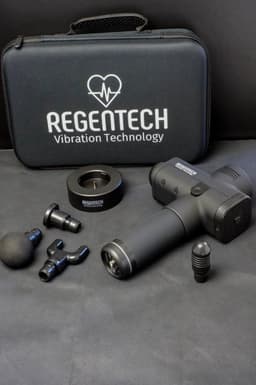 REGENTECH® Massage Gun - Professioneel Massage Apparaat - Zwart — thumbnail 2