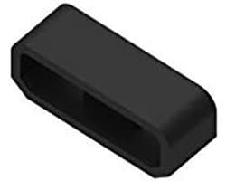 Siliconen Bandhouder 22 mm voor oa. Garmin Smartwatch - Loop / Ring / Band Houder