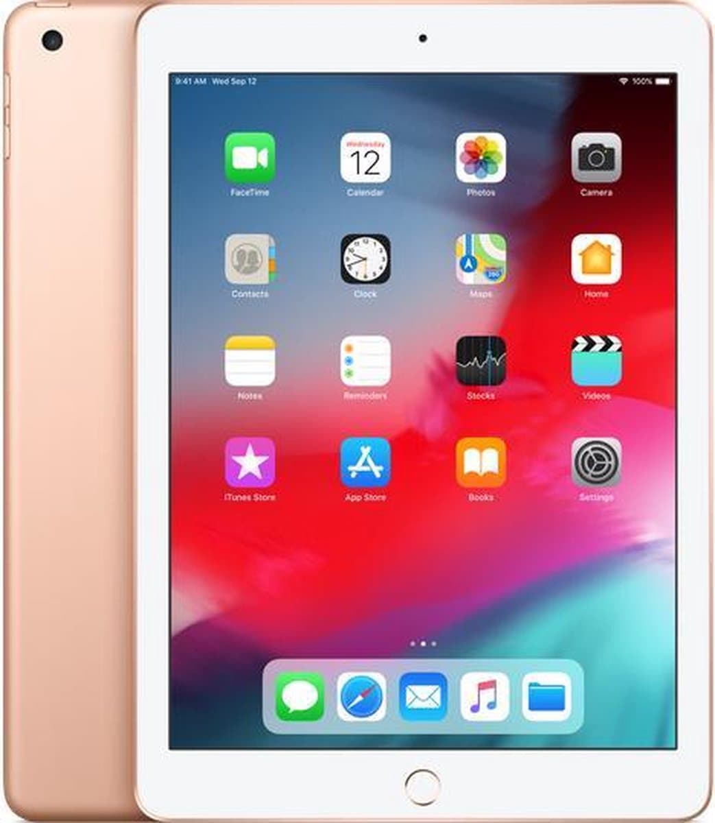Apple iPad (2018) - 9.7 inch - WiFi - 128GB - Rosegoud — afbeelding 1