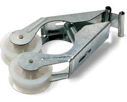 Bauknecht Whirlpool spanrol wasdroger - Set 2x spanrol + houder - geschikt voor Bauknecht Whirlpool - 481235818055