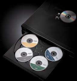 Yamaha CD-C603BL CD wisselaar met wissel plateau voor 5 CD's — thumbnail 2