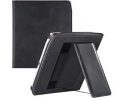 Case2go - E-reader hoes geschikt voor Pocketbook Era - Sleepcover - Auto/Wake functie - Met handstrap - Zwart