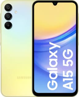 Samsung Galaxy A15 5G - 128GB - Yellow — thumbnail 1