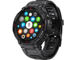 Nuvance Outdoor Smartwatch - 45 mm - IP67 Waterdicht - Bluetooth Smartwatch voor Dames en Heren - Smartwatches - Sporthorloge