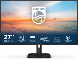 Philips 1000 series 27E1N1300A - Full HD IPS Monitor - USB-C 65w - 100hz - Speakers - 27 inch — thumbnail 1